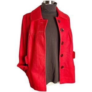 Vintage STYLE & Co. Wool Blend Blazer‎ Jacket w/ Matching Top Included, Medium